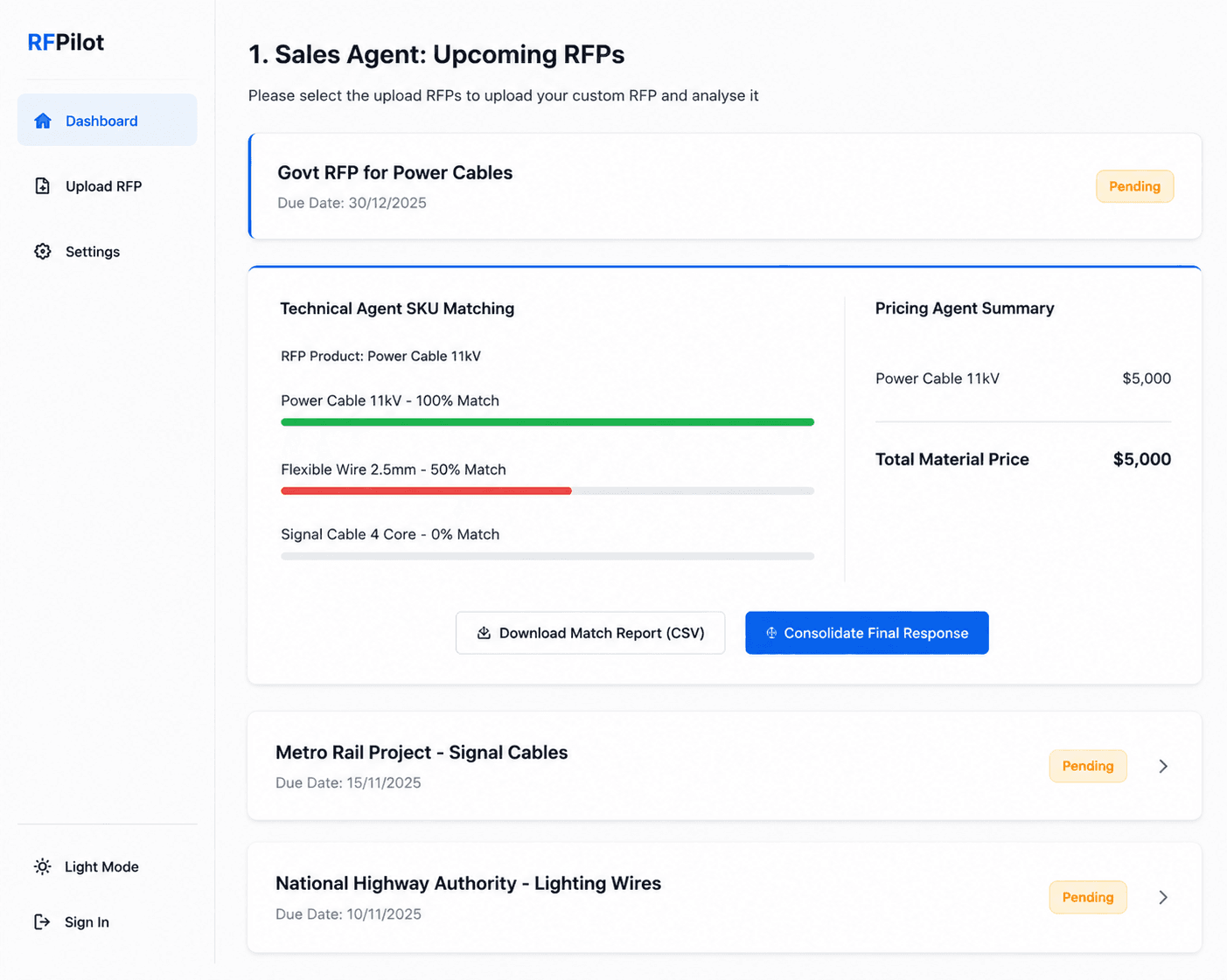 RFP AI Agent